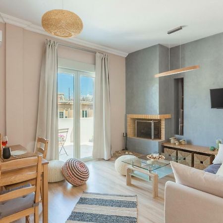 100M2 Luxury Apartment In The Heart Of Athens - Living Stone Emerald Exterior foto