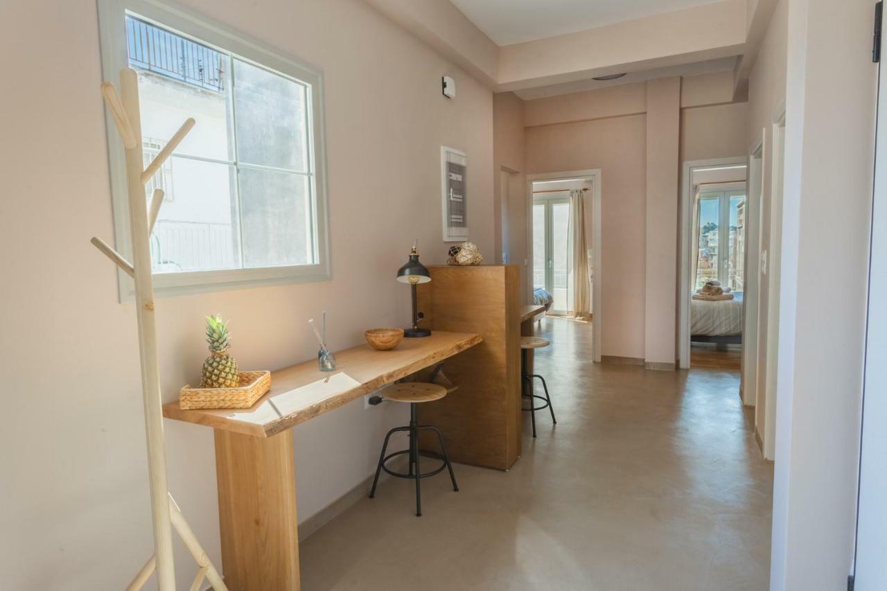 100M2 Luxury Apartment In The Heart Of Athens - Living Stone Emerald Exterior foto