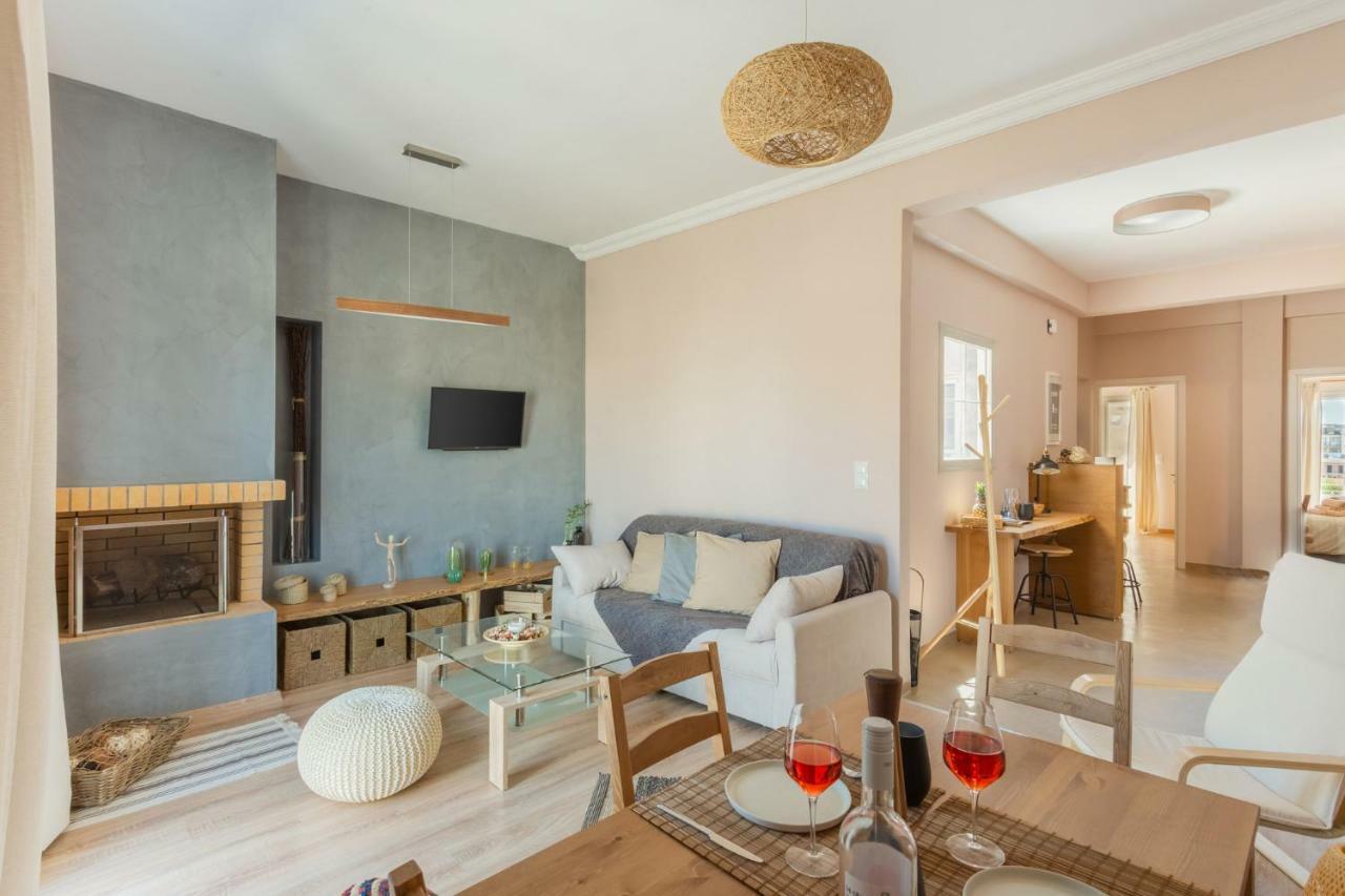 100M2 Luxury Apartment In The Heart Of Athens - Living Stone Emerald Exterior foto